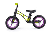 Hape Balance Bike Ultra Light Magnesium Frame for Kids 3 to 5 Years|12" Flat Free PU Tires|Adjustable Handlebar and Seat No Pedal Kids Bicycle, Red