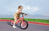 Hape Balance Bike Ultra Light Magnesium Frame for Kids 3 to 5 Years|12" Flat Free PU Tires|Adjustable Handlebar and Seat No Pedal Kids Bicycle, Red