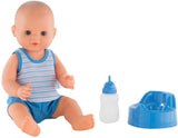 (OPEN BOX) Corolle Mon Grand Poupon Paul Drink &-Wet Bath Baby Toy Baby Doll