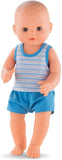 (OPEN BOX) Corolle Mon Grand Poupon Paul Drink &-Wet Bath Baby Toy Baby Doll