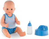 (OPEN BOX) Corolle Mon Grand Poupon Paul Drink &-Wet Bath Baby Toy Baby Doll