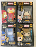 Funko Pop Pins MARVEL Lot of 4