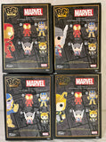 Funko Pop Pins MARVEL Lot of 4