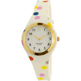 Women's Rumsey Multicolor Confetti Dot Silicone Strap Watch 30mm KSW1077
