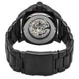 Fossil ME3080 Men's Modern Machine Automatic Stainless Steel Watch - Black