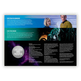 Star Trek Silver Medal & Collective Stamp Sheet Movies Limited Edition Royal Mail