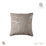 Mijal Gleiser Decorative Throw Pillow Cover Bounded with Polyurethane Fabric Laser