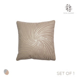 Mijal Gleiser Decorative Throw Pillow Cover Bounded with Polyurethane Fabric Laser