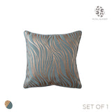 Mijal Gleiser Decorative Throw Pillow Cover Bounded with Polyurethane Fabric Laser