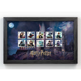 Harry Potter Framed Stamp Set Royal Mail Collectible