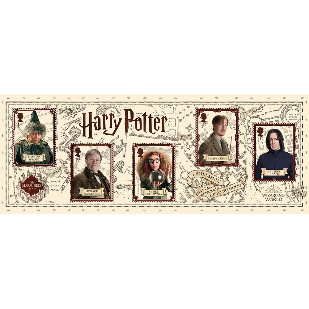 Harry Potter Framed Miniature Sheet Royal Mail Collectible