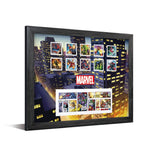 Marvel Framed Stamps & Minisheet