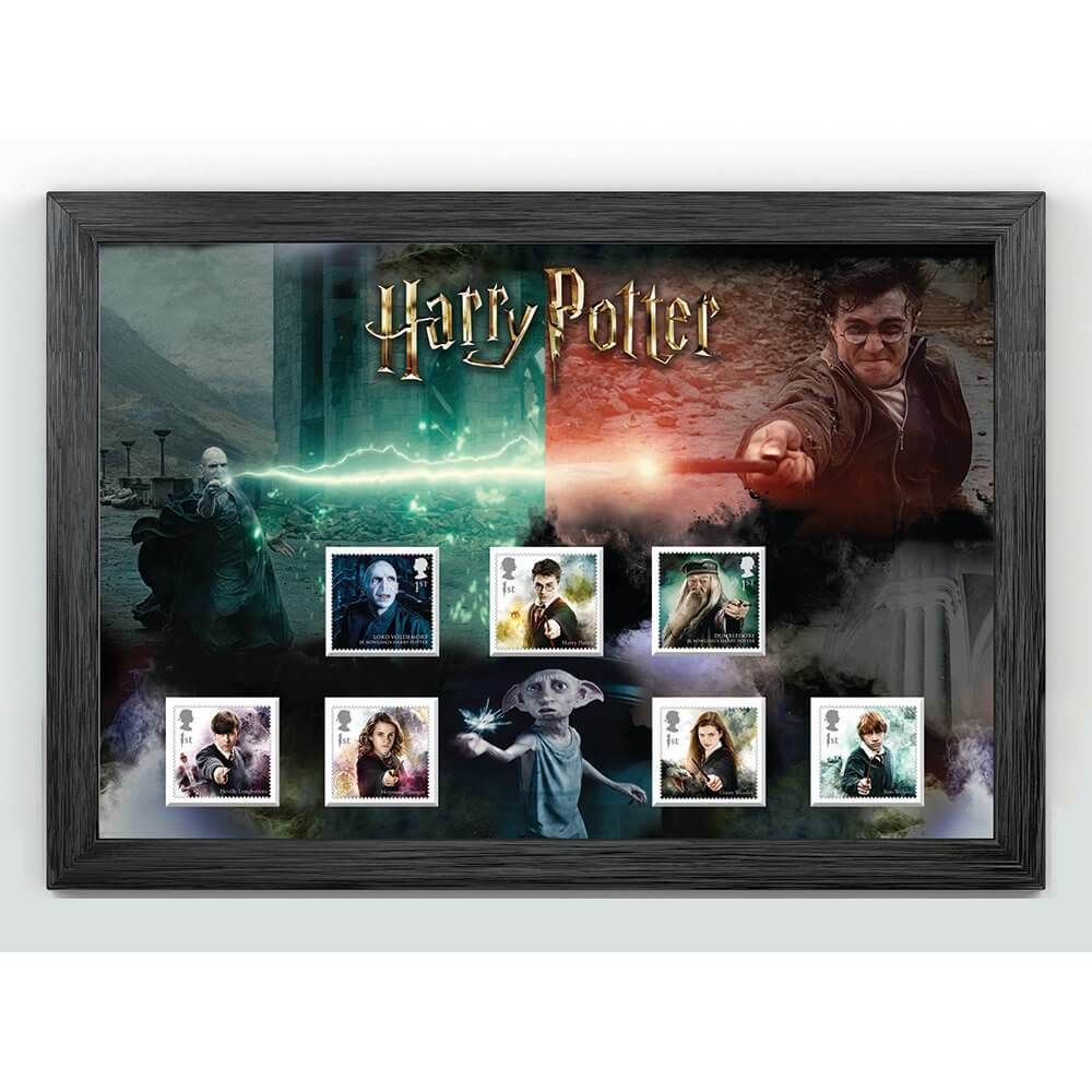 Harry Potter Character Frame Royal Mail Collectible