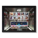 Star Wars 2019 Framed Stamps & Miniature Sheet Royal Mail Collectible