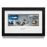 James Bond Q Branch Framed Miniature Sheet Royal Mail Collectible