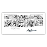 Marvel 80th Anniversary Framed Stamps, Artists Signed Edition