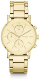 DKNY  Lexington NY8861 Gold-Tone Chronograph Mirror Dial Women's watch