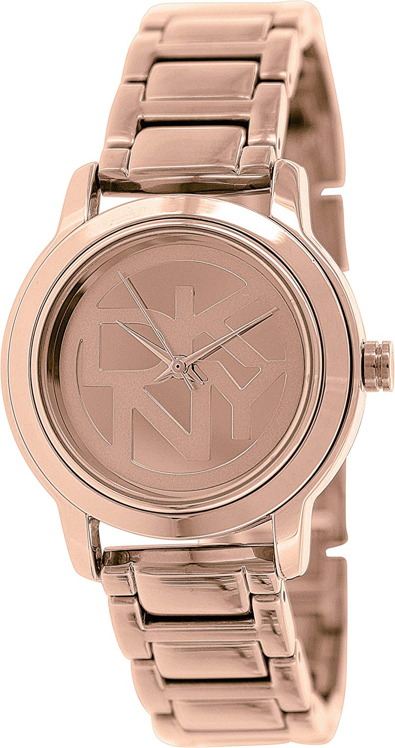 Women's Rose Gold DKNY Tompkins Dial Watch NY8877