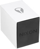 Nixon Womens The Jane Leather Watch - Silver/Surplus A955-2232