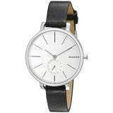 Skagen Women's SKW2435 Hagen Black Leather Watch