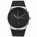 Skagen Men's SKW6070 Havene Black Leather Watch