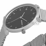 Skagen Original SKW6175 Men's Black Dial Stainless Steel Mesh Watch Chrono
