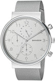 (OPEN BOX) Skagen Men's SKW6361 Ancher Steel-Mesh Chronograph