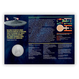 Star Trek Silver Medal & Collective Stamp Sheet Limited Edition Royal Mail Collectible