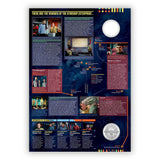 Star Trek Silver Medal & Collective Stamp Sheet Limited Edition Royal Mail Collectible