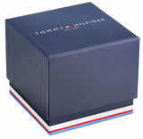 Tommy Hilfiger Original 1791352 Men's Black Silicone Band Watch 46mm