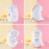 Little Room Naturally Glow in The Dark Unicorn Stuffed Animal Plush Toy, 14 Inches, White (L1002)