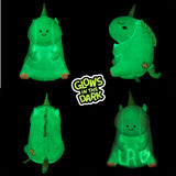 Little Room Naturally Glow in The Dark Unicorn Stuffed Animal Plush Toy, 14 Inches, White (L1002)