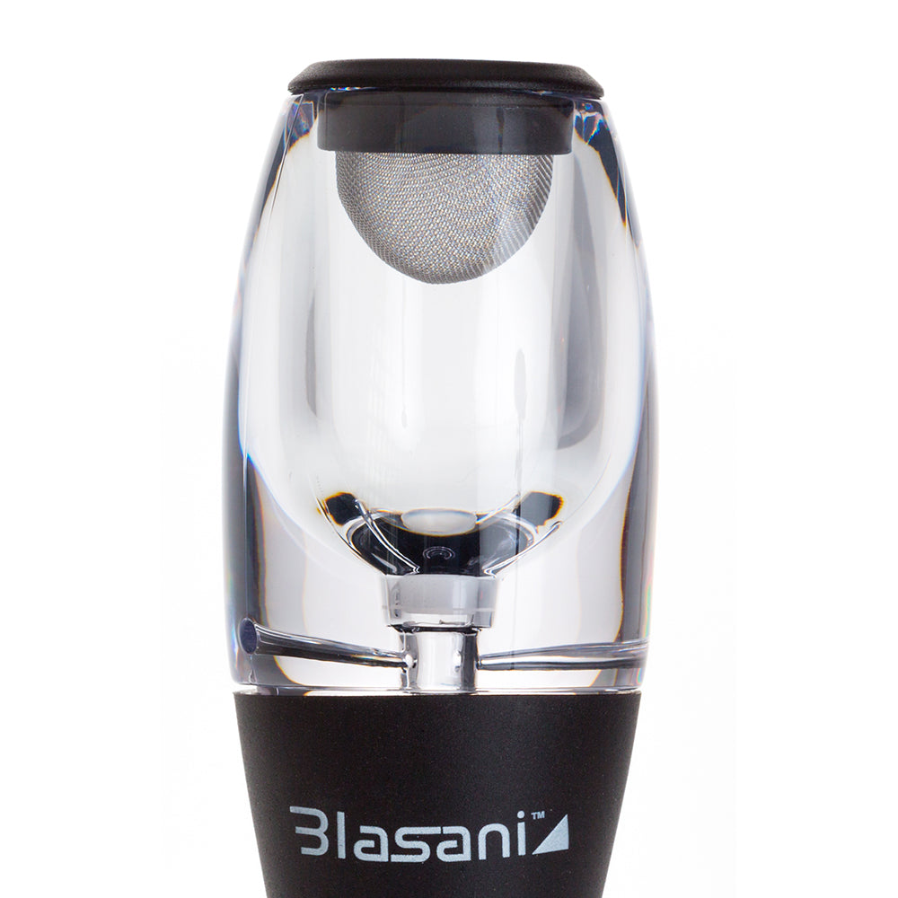 BLASANI Wine Decanter Aerator & Tower Set Especially Designed for Red Wine