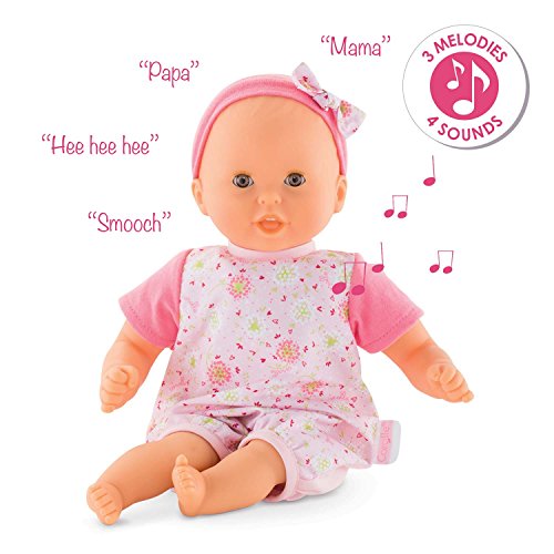 Corolle Mon Premier Poupon Bebe Calin - Loving & Mélodies - Interactive Talking Toy Baby Doll…