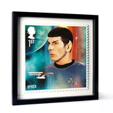 Star Trek Framed Enlarged Print Limited Edition Spock Royal Mail Collectible