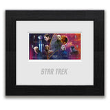 Star Trek Framed Miniature Sheet Royal Mail Collectible